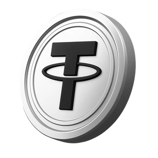 Sekcja budowania zaufania inwestorów z kryptowalutą Tether USDT