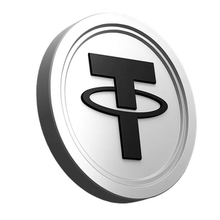 Element z monetą Tether USDT w sekcji zaufania społeczności traderów